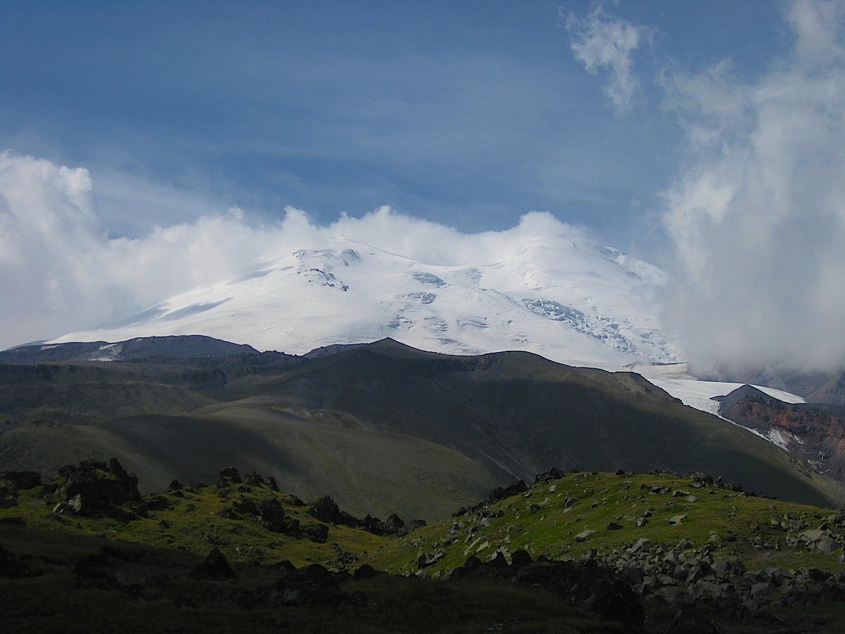 Elbrus North to South Traverse