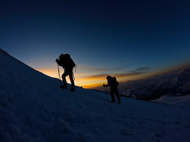 Two Summits of Elbrus